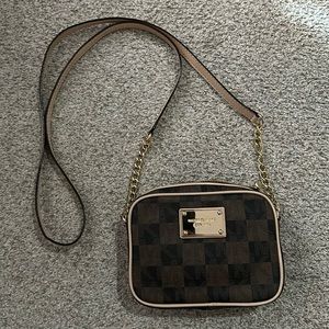 Michael Kors checkered crossbody